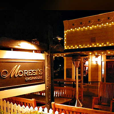 Entrance to Moresi's Chophouse, Clayton, CA