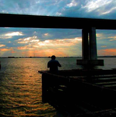 Antioch Fishing Pier see the Antioch Bridge