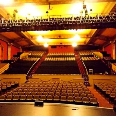 interior of the campanil theatre from the stage
