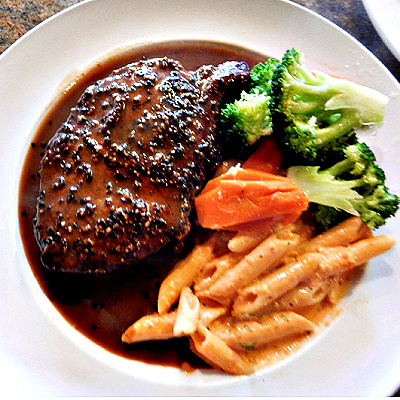 New York Pepper Steak $38