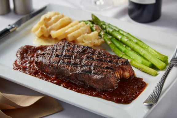 Spice Crusted New York Strip