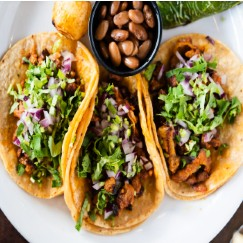 (3) Authentic Street Tacos $11.70