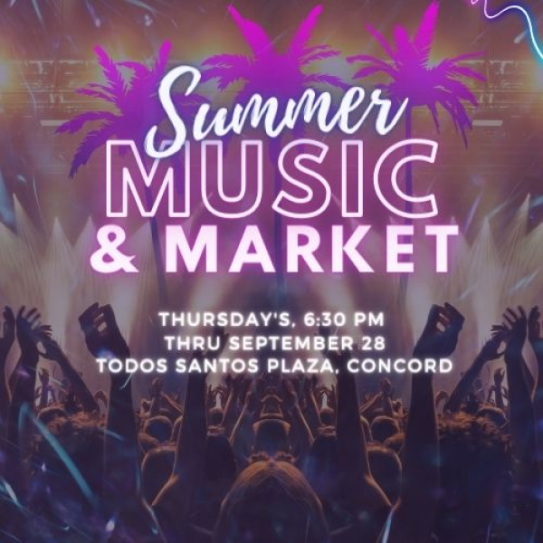 34th Annual 2023 Concord Music & Market Series Thursday's Todos