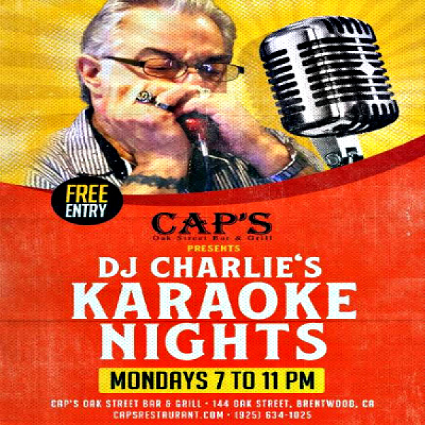 DJ Charlie's Karaoke Nights Cap's Restaurant, Brentwood