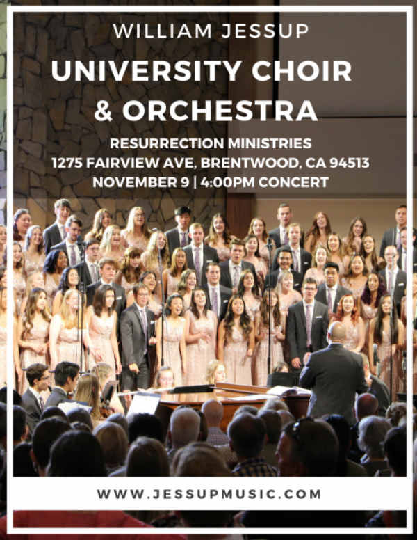 William Jessup University Choir & Orchestra Concert Event Calendar