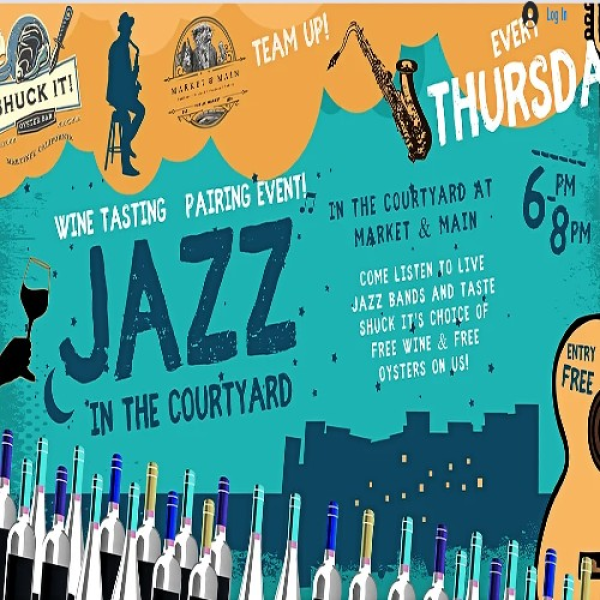 Jazz, Wine, & Oyster Tasting Martinez Event Calendar Contra Costa Live