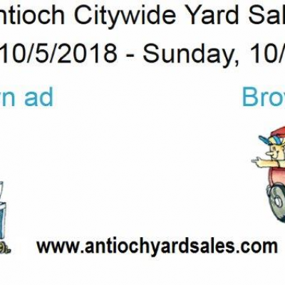 Antioch Annual Citywide Yard Sale