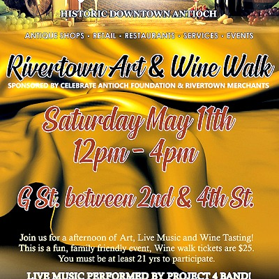 4th Annual Rivertown Art & Wine Walk
