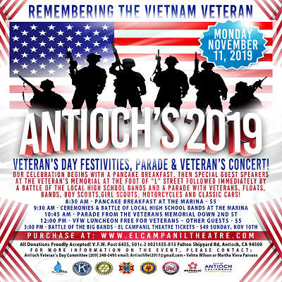 Antioch Veterans Day Celebration!