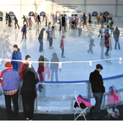 Ice Skating, Walnut Creek