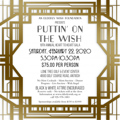Puttin' On The Wish - An Elderly Wish Foundation 19th Annual Heart to Heart Gala