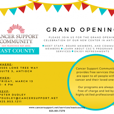Grand Opening - Cancer Support Community