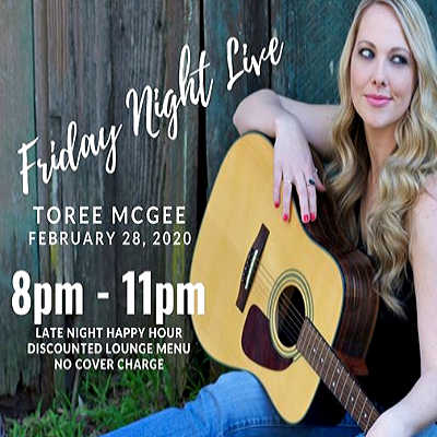 Friday Night Live with Toree McGee
