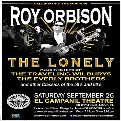 The Lonely - Celebrating the Music of Roy Orbison