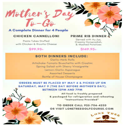 Mother's Day To-Go @ Lone Tree