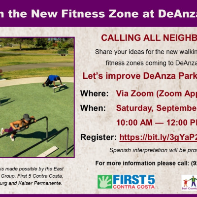 DeAnza Park Community Virtual/Online Event