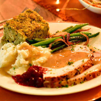 Flemings In-Restaurant Thanksgiving Experience
