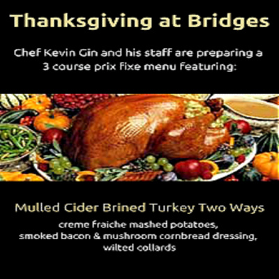 Thanksgiving Day Dinner @ Bridges