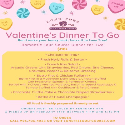 LTG&EC Valentine's Dinner To Go