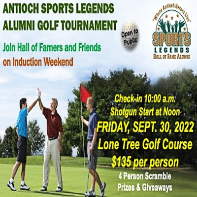 2022 Antioch Sports Legends Golf Tournament