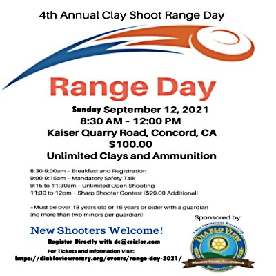 Diablo View Rotary: Range Days