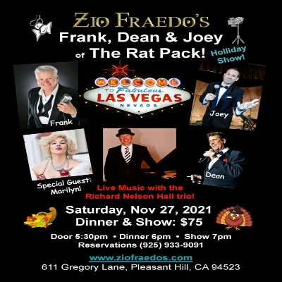 Zio Fraedo's Rat Pack Dinner Show