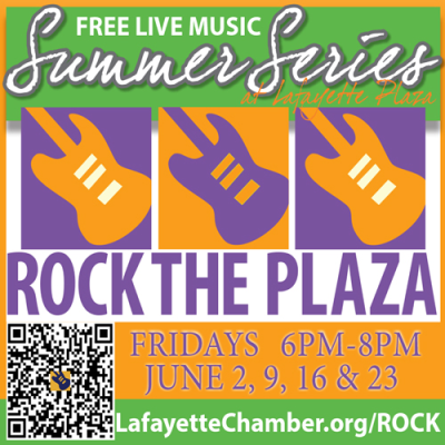 Rock the Plaza, Music Concerts, Lafayette 2023