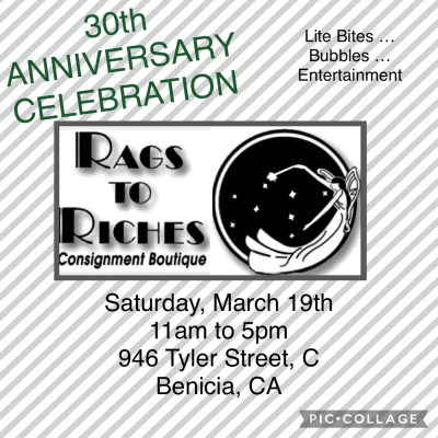 Rags to Riches 30th Anniversary Celebration