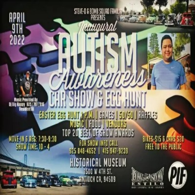 Car show and egg hunt for Autism Awareness
