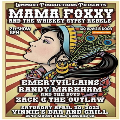 MAMA FOXY AND THE WHISKEY GYPSY REBELS