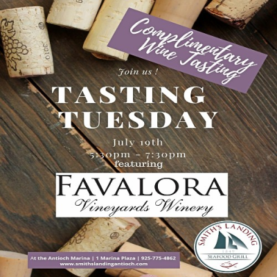 Favalora Complimentary Wine Tasting