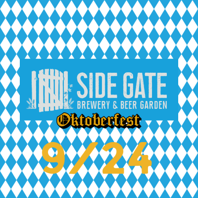 Oktoberfest @ Side Gate Brewery & Beer Garden, Concord 2022