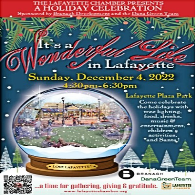 It’s a Wonderful Life in Lafayette Holiday Celebration