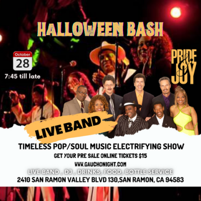 HALLOWEEN BASH LIVE BAND WITH PRIDE & JOY