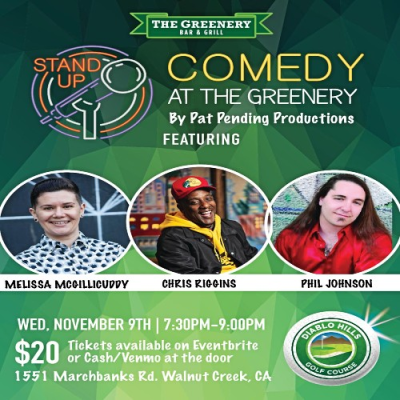 Comedy at The Greenery