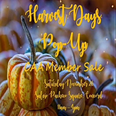 Harvest Pop-Up Art & Crafts Sale