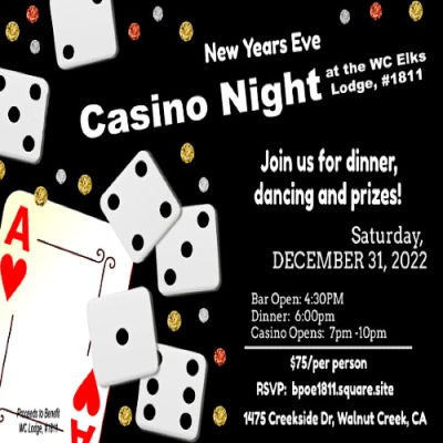 New Years Eve Casino Night