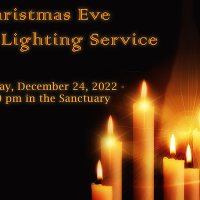 Christmas Eve Candle Lighting Service