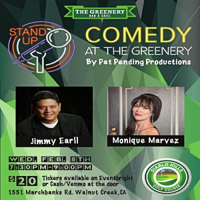 Comedy at The Greenery, Walnut Creek