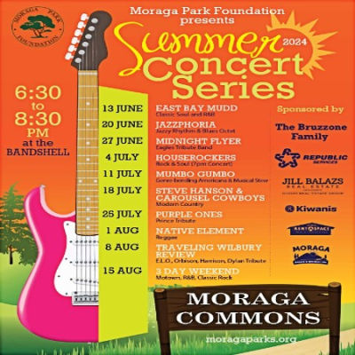 Summer Concert Series 2024, Moraga