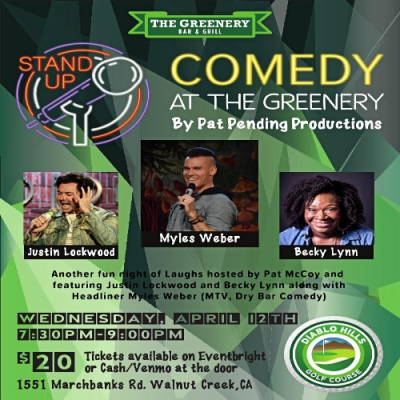 Comedy at The Greenery