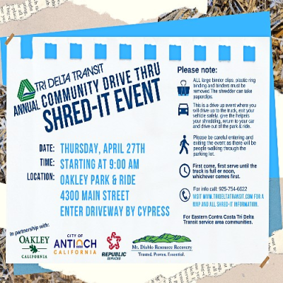 Free! Community Shred-It Event