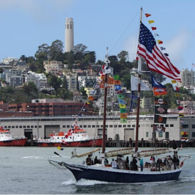 Opening Day on the Bay 2023 - Sail on Schooner Freda B