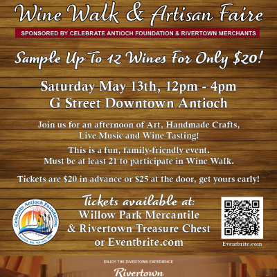 Rivertown Wine Walk & Artisan Faire