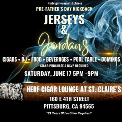 Jerseys & Jordans Cigar Event