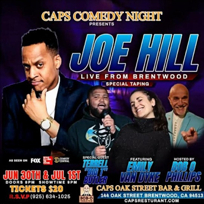 Cap's Comedy Night Joe Hill