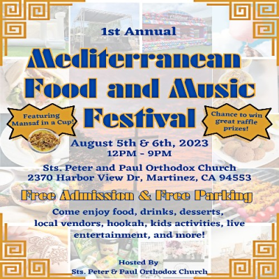 1st Annual Mediterranean Food & Music Festival