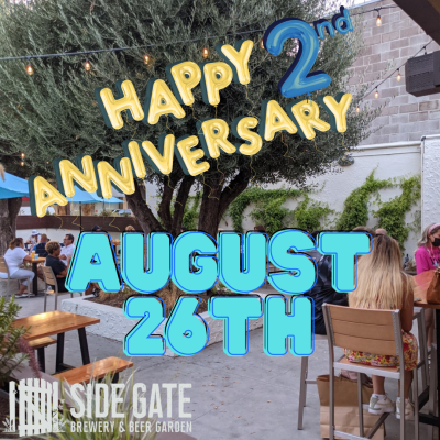 Side Gate 2-Year Anniversary Party!