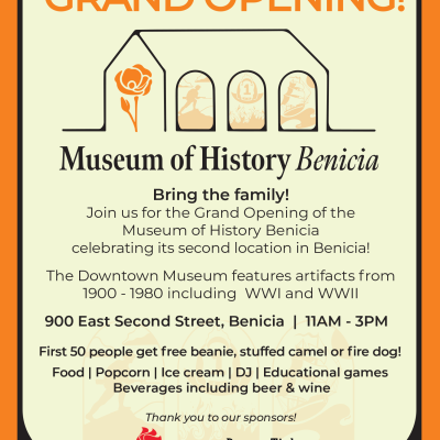 Grand Opening of the Museum of History Benicia's second location