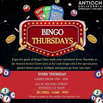 Bingo Thur @ Antioch Senior Center